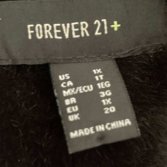 Black Faux Fur Jacket. - Picture 3 of 3